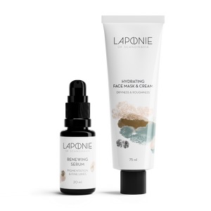 Bright + Cream Set for Mature Skin - Laponie of Scandinavia