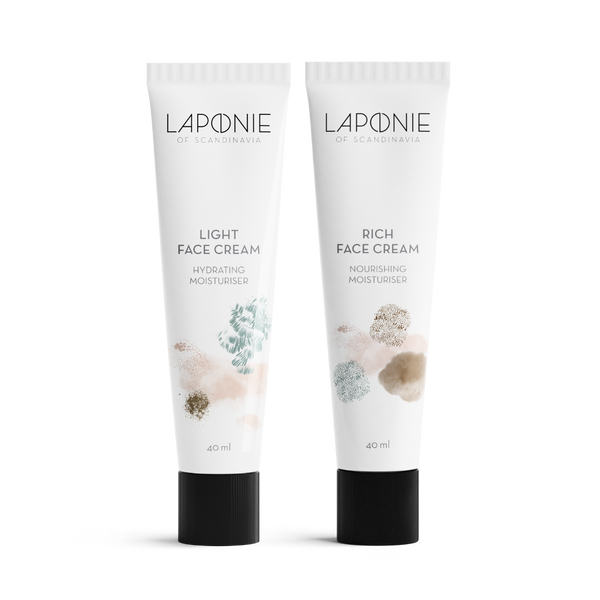 Light + Rich Face Cream Set - Laponie of Scandinavia