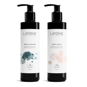 Body Cleanser + Cream Set - Laponie of Scandinavia