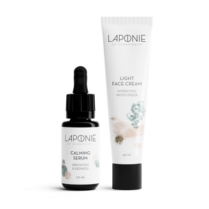Calm + Cream Set for Oily/Combination Skin - Laponie of Scandinavia
